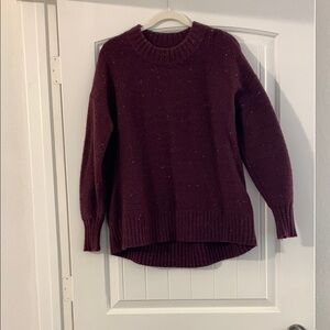 Old Navy Women's Burgundy Sweater